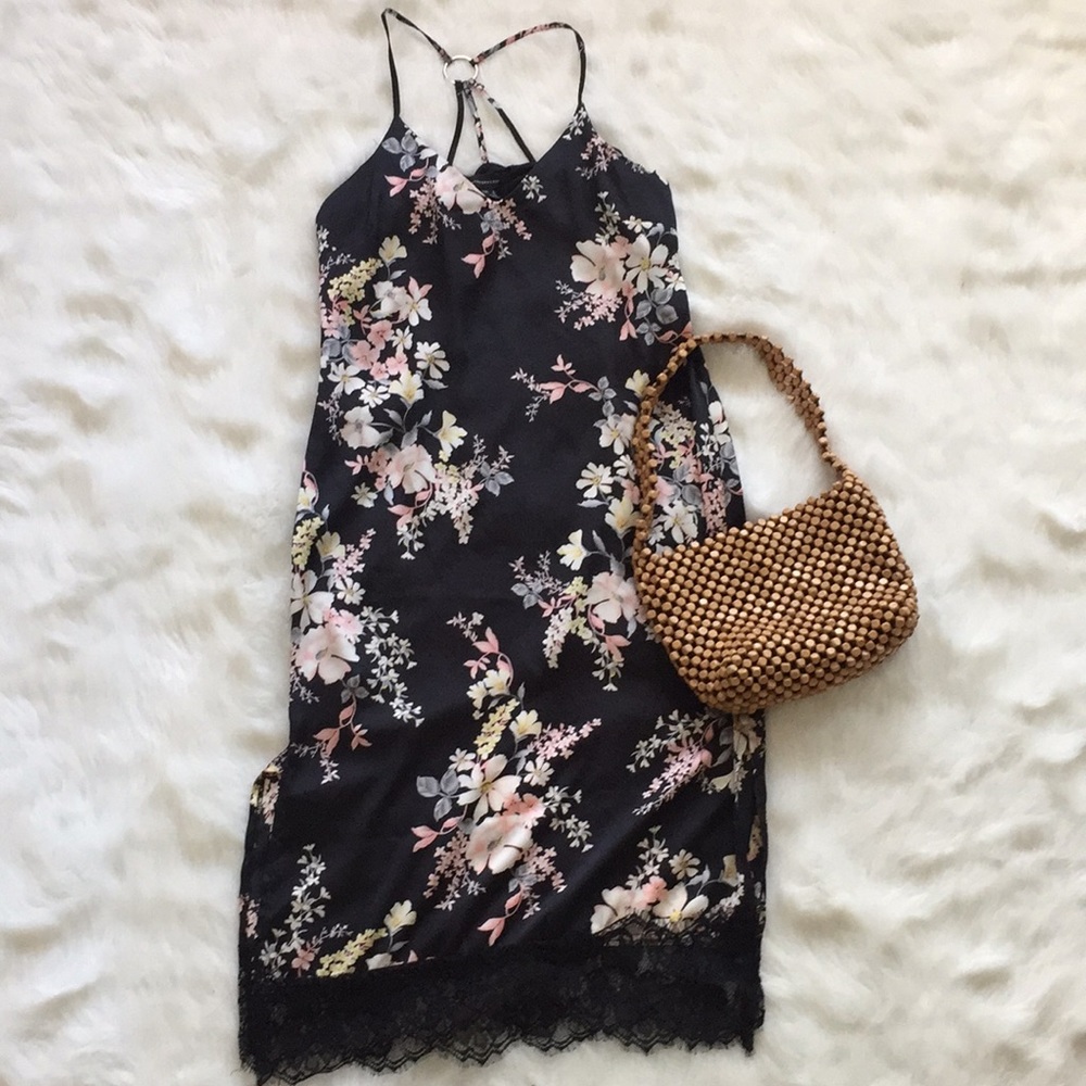 Floral slip dress